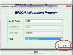 Epson L1118 L1119 L3108 L3118 L3119 L3158 3150 L5190 L5198 打印机清零软件下载和使用教程