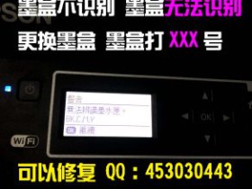 爱普生打印机显示pinter mode解决?
